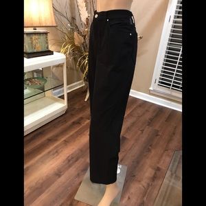 Vintage Versace Jeans Collection black dress pants